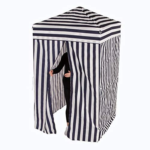Impact 4'x4' Pop up Changing Dressing Room, Black and White by Impact Canopy - Image 4
