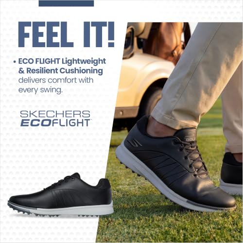 Image of Skechers Men's Tempo Waterproof Golf Shoes
