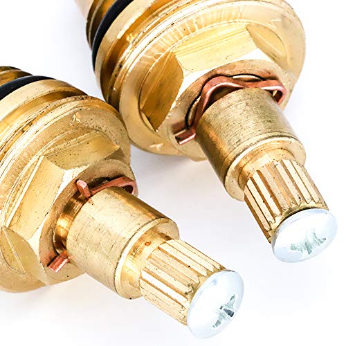 Messing 1/2 Keramik-Oberteile Ventiloberteil 90° armaturen für Zweigriffarmaturen Ventile Set