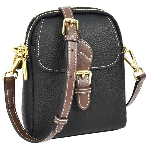 Sac à bandoulière en cuir compartimenté pour ranger vos affaires