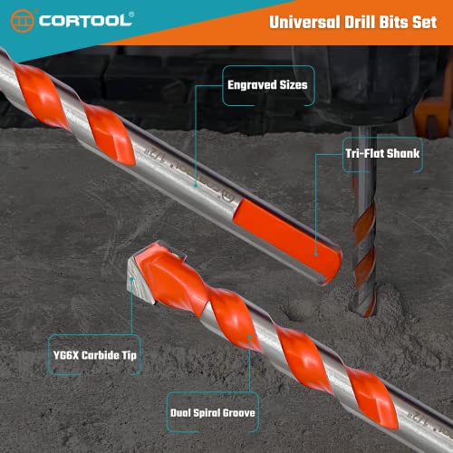 Cortool 25200010 Masonry Drill Bits Set thumb #1