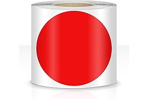 EVQ 200 PCS Dot Shaped Floor Marking Tape Social Distancing Floor Marker