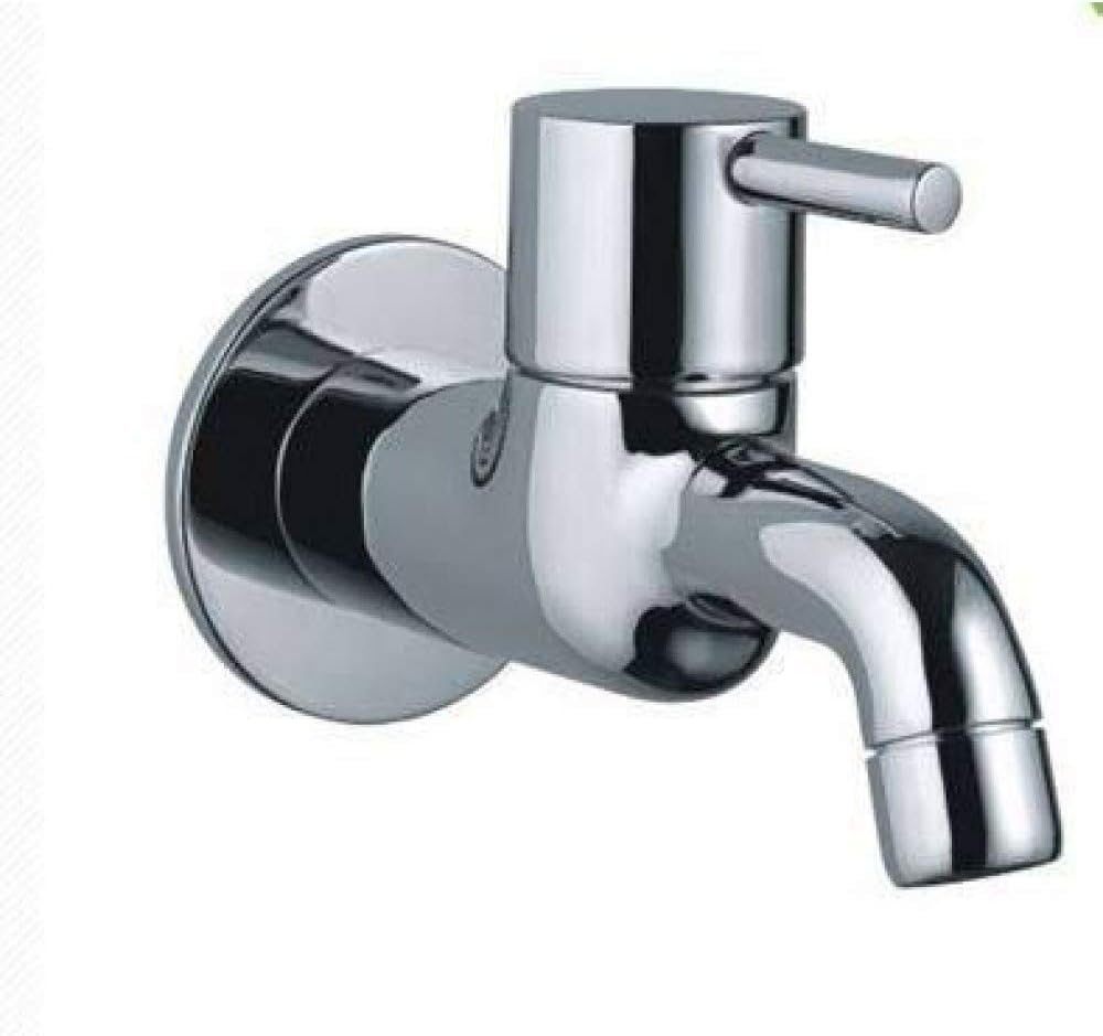 Jaquar FLR-CHR-5047N Florentine Bib Cock (Silver)