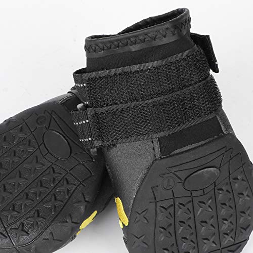 Balacoo 4 Pcs Sapatos De Cachorro Para Neve Sapatos De Estimação Para Cães Pequenos Botas De Cachorr