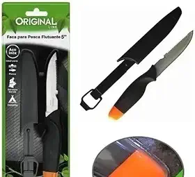 Original Line Faca de Pesca 25cm - 5'' com Lâmina Aço Inox e Cabo Anatômico