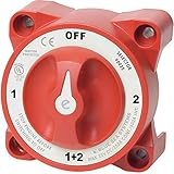 SupplyMount 9002E - Aftermarket Replacement Blue Sea E-Series Battery Switch Selector with Alternator Field Disconnect Compatible with Blue Sea Systems