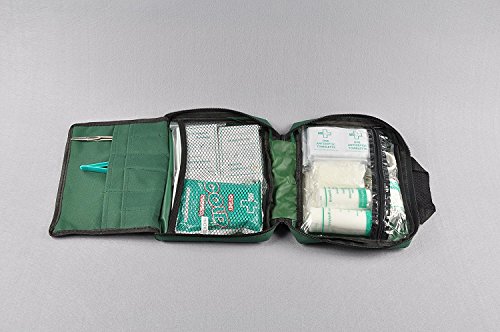 51iXZoBp7NL 99pcs Supreme First Aid Kit Bag - Inc. Eye Wash, Crepe, Ice Pack, Thermal Blanket - Home, Office, Vehicle, Workplace… - Image 4