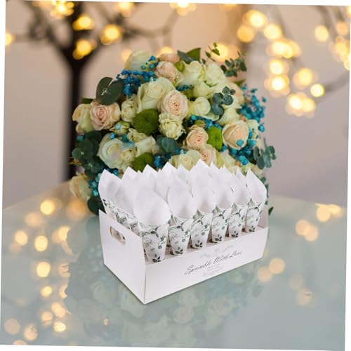 Boîte à cônes papier mariage de qualité supérieure pour événements
