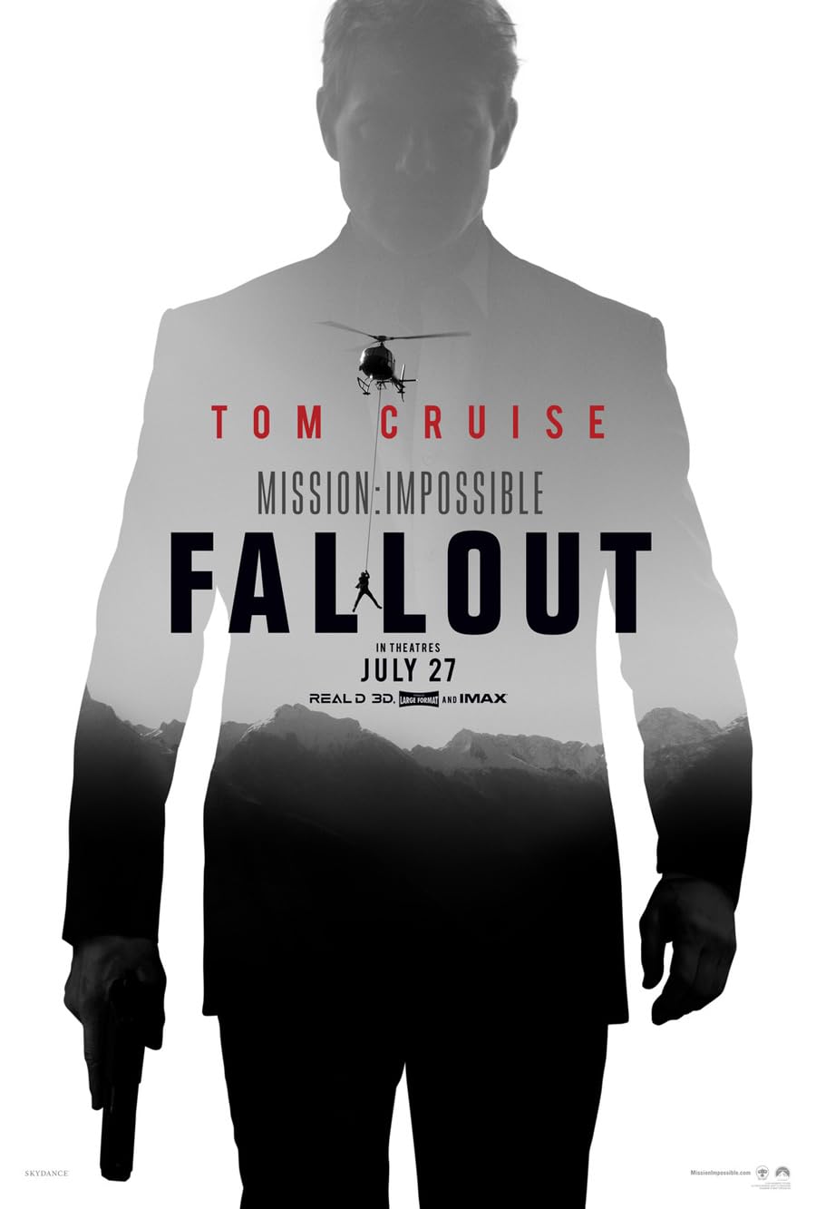 Amazon.com: Movie Poster MISSION IMPOSSIBLE FALLOUT 2 Sided