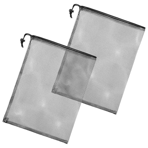 2 Stück Netz für Wasserpumpe Netzbeutel Filterbeutel Teich Pumpenfilter 40 X 30 cm Teichpumpenfilterbeutel Pumpennetzbeutel Teichpumpen Absperrbeutel Teichpumpe Filter Netzfilterbeutel für Teiche