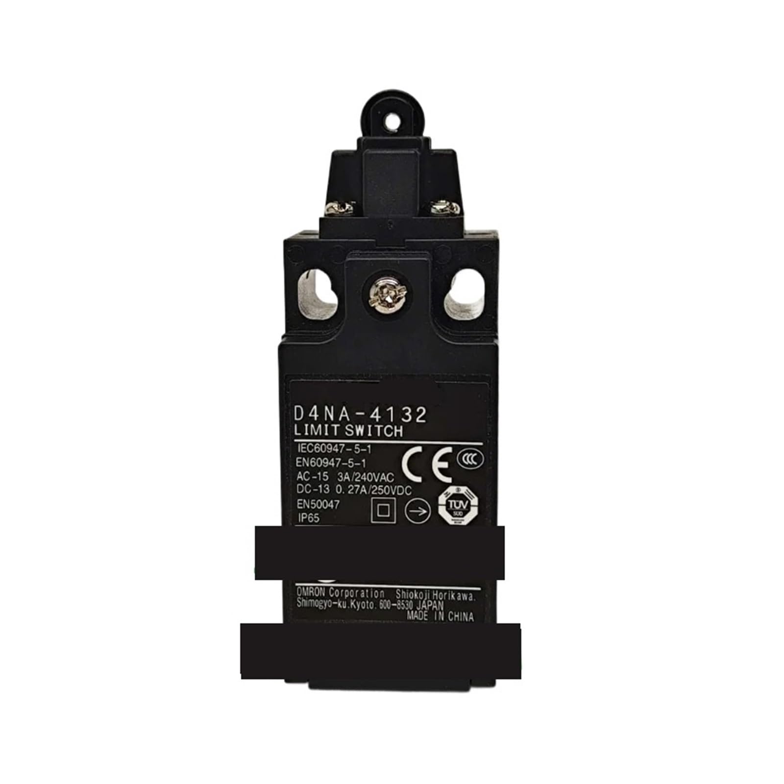 Interrupteur de fin de course D4NA-4132 capteur électrique à galet pour bras articulé