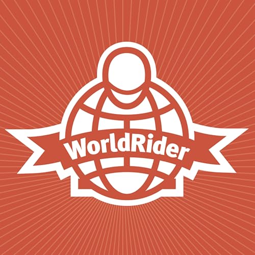 『WorldRider Journeys Around The World On A Motorcycle』のカバーアート