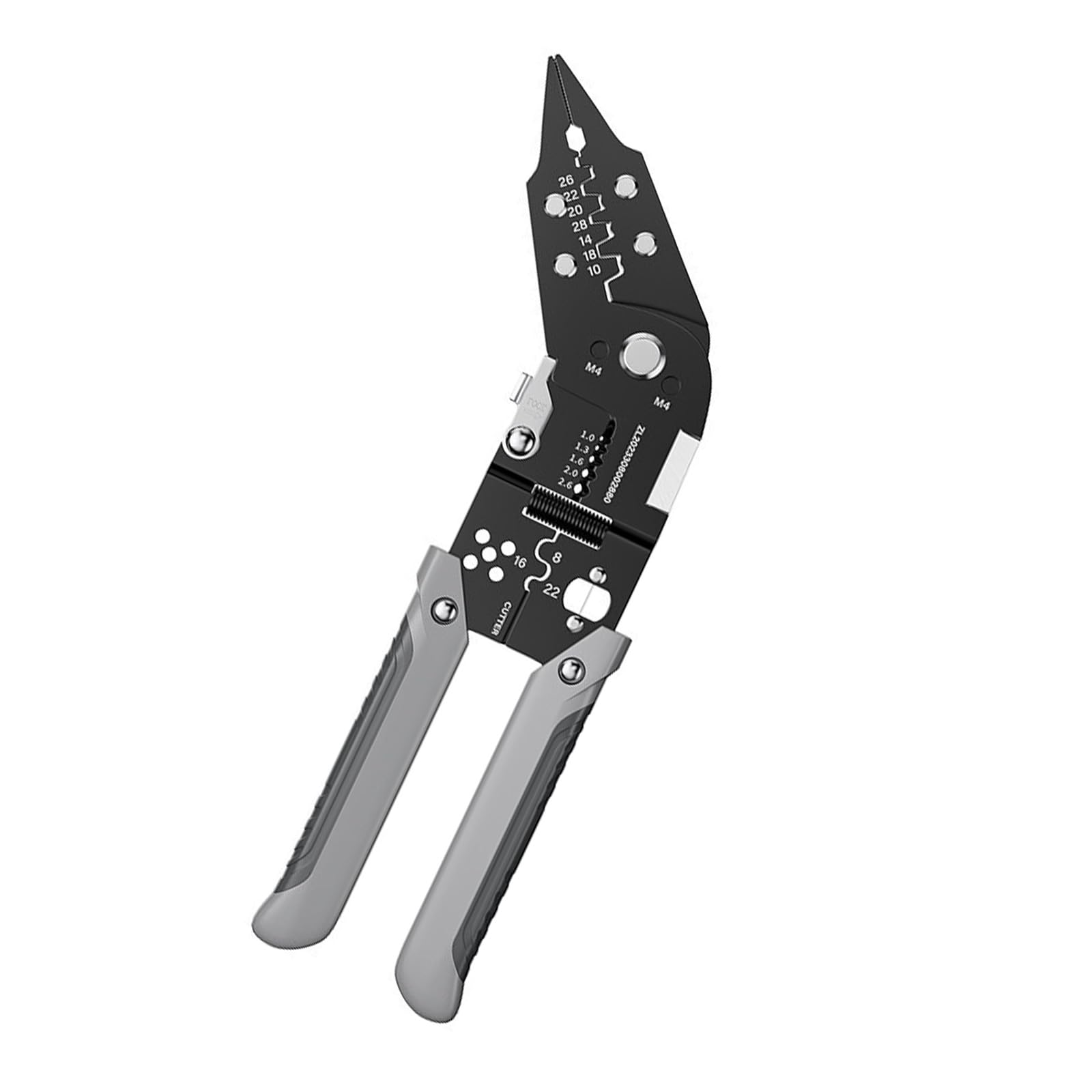 Multifunctional Terminals Crimping Pliers Tool with Wire Stripper Cutter for Professional Electrical and Craft Projects Wire Crimping Tool with Stripper