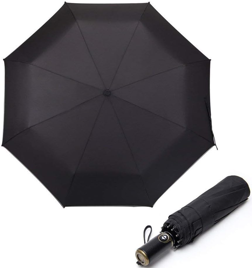 KAILEDI. Umbrella, Auto Open Close Travel Umbrell Windproof,Outdood Golf Umbrella(Black)