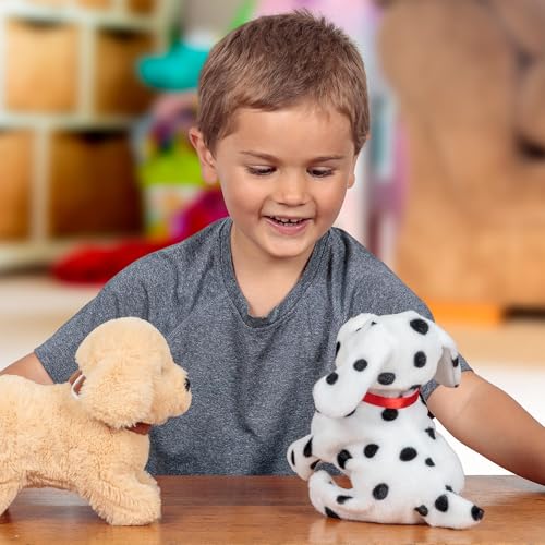 Tobar Animigos Flipping Dalmatiner Puppy Elektronisches weiches Hundespielzeug