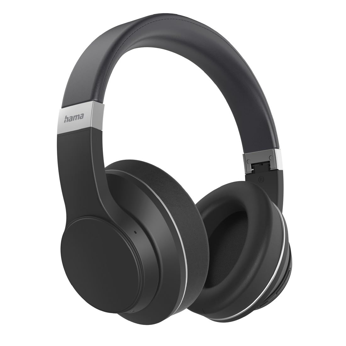 Hama Passion Voyage Bluetooth Headphones (Over Ear Headphones, Noise Cancelling, Wireless Charging, Headphones With Microphone, With Touch Function,