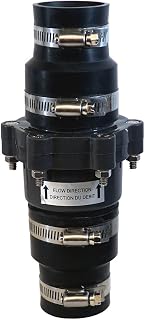 Merrill MFG Plastic Sump Pump Check Valve, 1-1/2 Inch
