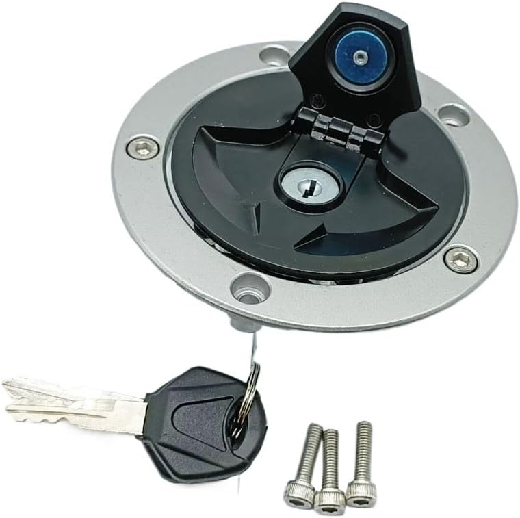 バイクのガソリンタンクキャップ 燃料ガスタンクキャップキー カワサキ