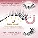 Magnetic Eyelashes with Eyeliner Natural Look Magnetic Lashes with Applicator No Glue Needed Cat Eye Lash Wispy Magnet Lash 5 Pairs with Magnet Eyeliner