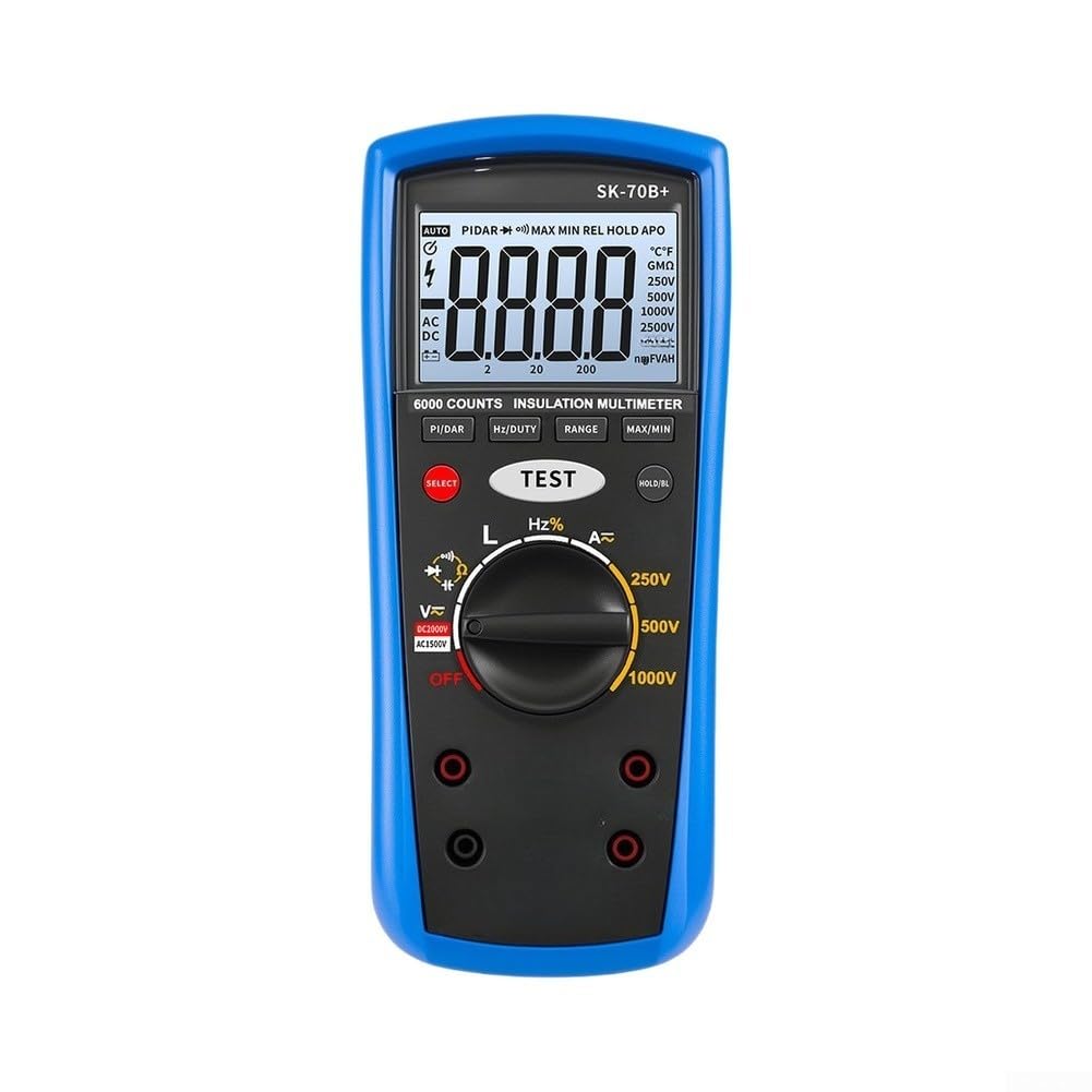 Isolationsmessgerät 1000V Digitalmultimeter 6000 Counts