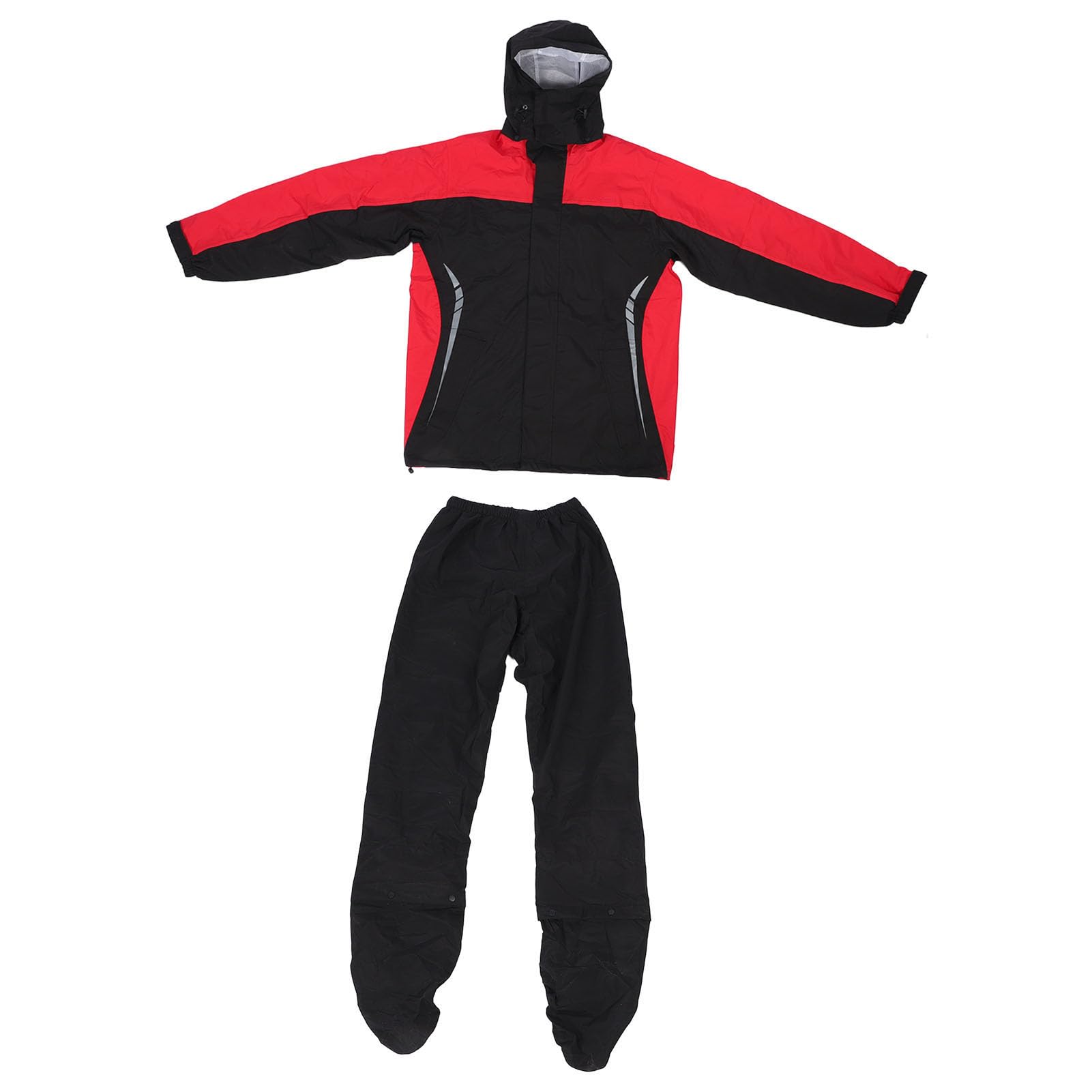 Motorrad-Regenanzug, Wasserdichte, Atmungsaktive, Leichte Regenjacke, Hose, Ideal für Radfahren und Outdoor-Aktivitäten (M) (M)