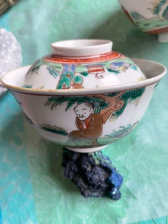 品 第一陶器 美濃焼 翔山窯 室町 古伊万里 間取金彩花鳥紋 八角鉢 盛鉢