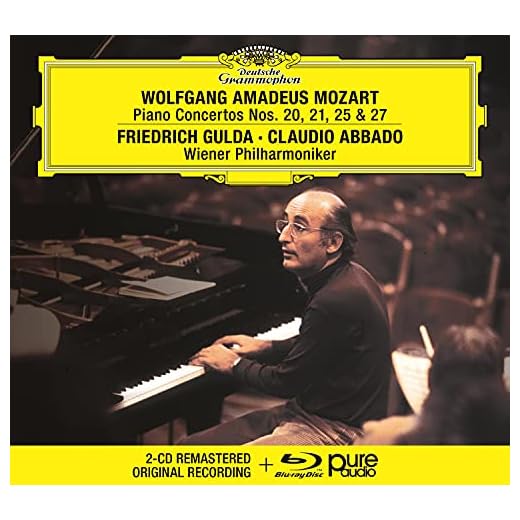 Mozart: Piano Concertos Nos. 20, 21, 25 & 27
