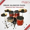 RockSolid 7 x Rock Fusion Set Drum Practice Pads for Beginners - Training Drum Silencer Pads Kit - Drum Dampeners - Drum Mute Pads #5