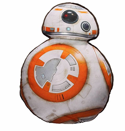 SD toys Cojín BB-8 Star Wars, Acrílico, Blanco, 45 x 60 x 12 cm