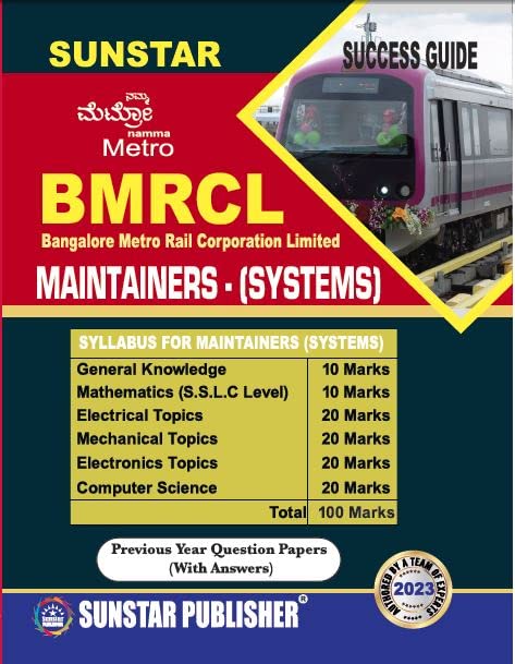 Sunstar Success Guide BMRCL - Maintainers (Systems)