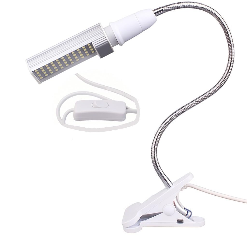 Mobile Phone Repair Lighting Lamp Maintenance Table 60 LED Strong 12W Clip Type Welding Work Irradiation Lamp 360 Degree Adjustment-image-48