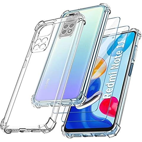 YisrLery Case Compatible with iPhone 12/12 Pro Case Shockproof Mil-grade Protection Clear Cover Durable Hard Back with Soft Silicone Edge Bumper Anti-Scratch Caes for iPhone 12/12 Pro - Black Cover