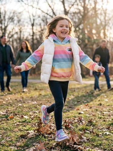 Image of WELAKEN Sweatshirts for Girls Toddler & Kids II Little Girl's Pullover Tops Sweaters & Hoodies