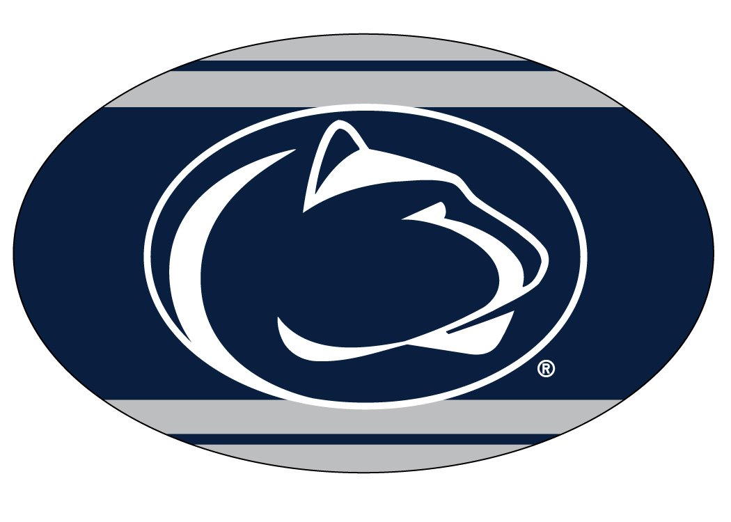 Penn State Nittany Lions Oval Magnet Single Officially Licensed Collegiate Product