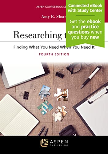Researching the Law: Finding What You Need When You Need It (Aspen Coursebook) - image 1