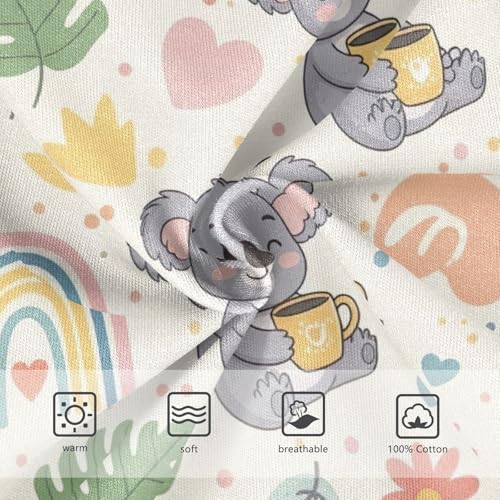 ODAWA Cute Cartoon Koalas Tag Free Toddler Cotton Underwear, 2T Underwear Boys3