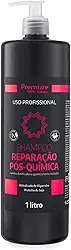 Premisse Shampoo Reparação Pós-Química, Hidratação Profunda para Cabelos Quimicamente Tratados, Vegano, 1 Litro