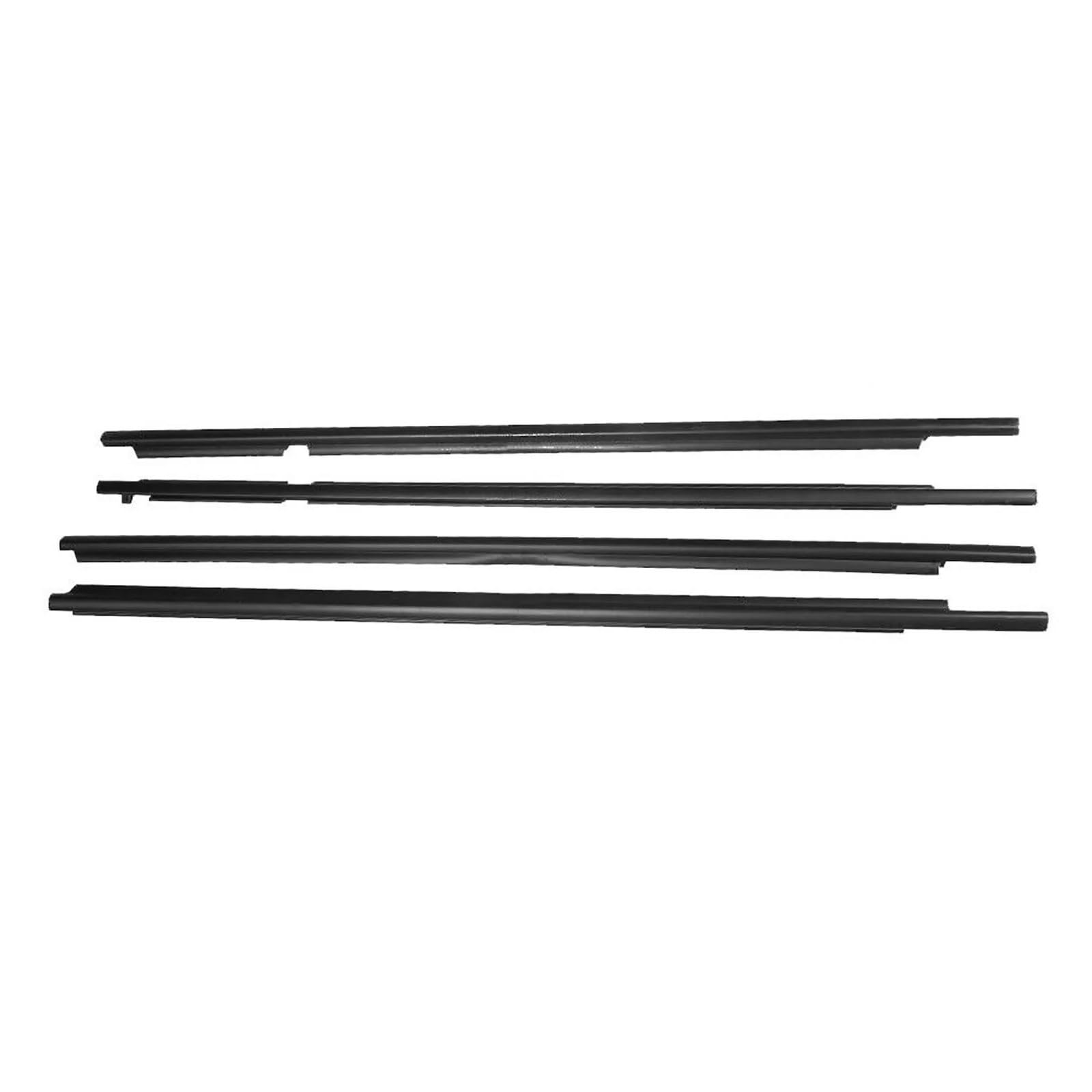 Snwdbh One Color 4Pcs Car Weatherstrip Window Seal Belt For Toyota For Land For Cruiser For Prado 120 Series Door Glass Outside Strips Exterior Belt