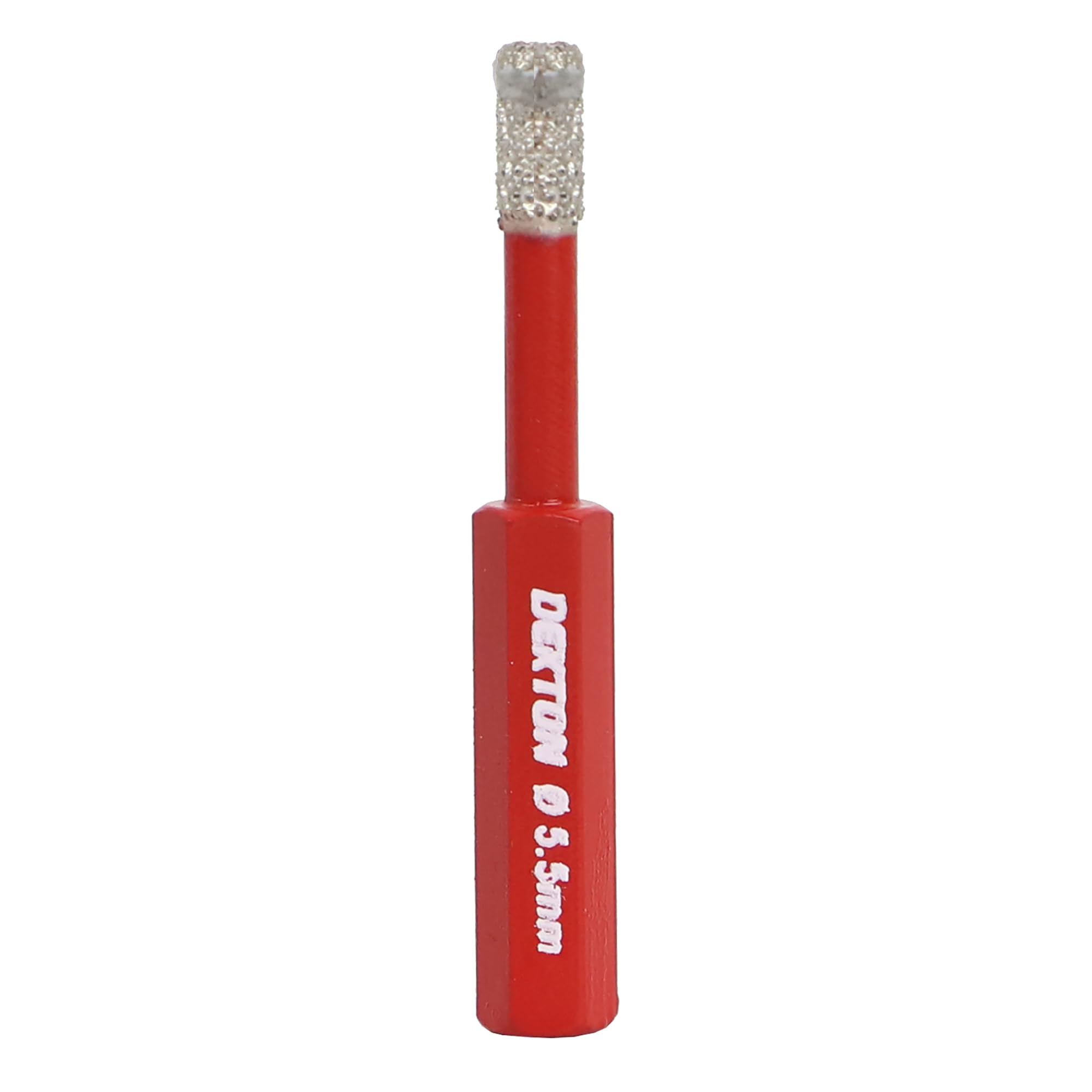 Dekton Brazed Diamond Hole Drill 5.5mm-Wax Core Design Provides Self-cooling And Self-lubrication