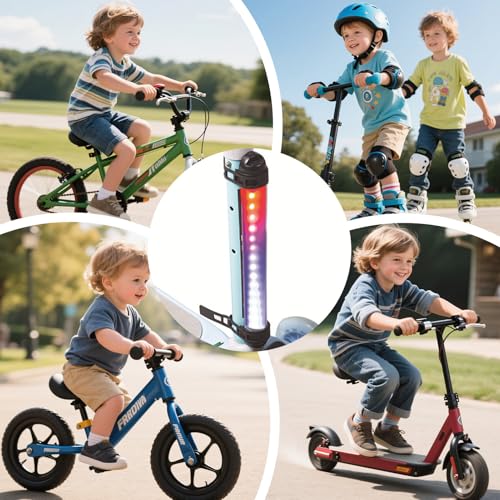 Lampe de sécurité LED contre le danger nocturne en scooter et vélo - 4