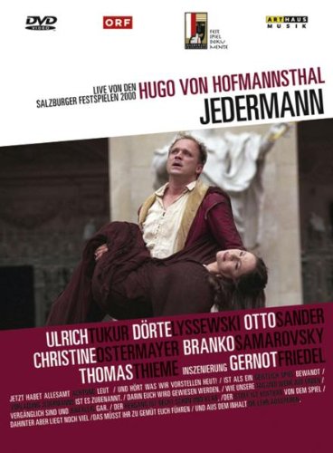 Jedermann DVD Hugo von Hofmannsthal obra de teatro de Alemania en formato físico original