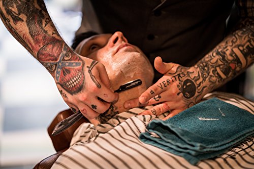 Präzises Premium-Rasiermesser + Hochwertiges Echtleder-Etui + Einfache Anleitungen + Scharfe Wechselklingen | urwunder Shavio 2.0 | Perfekt rasieren - Image 6