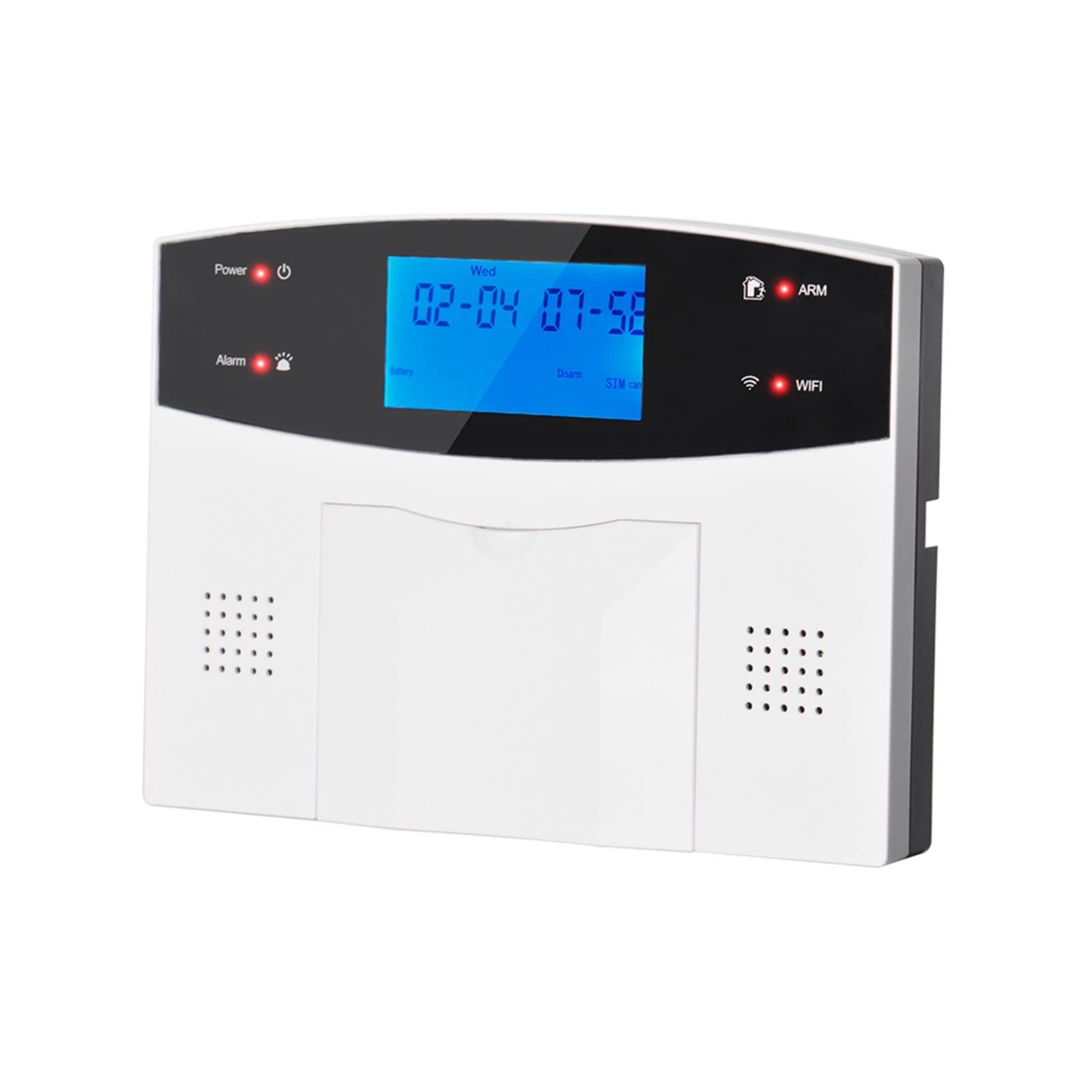 Tuya WiFi GSM Système d'alarme 433 MHz Alarme DURMEUR Alarme ET MÉDEUR ET DE DÉTECTOYAGE RFID TFT Clavier Tactile