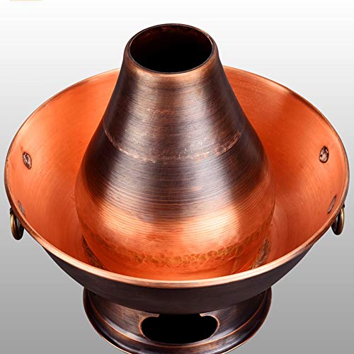 Olla Hot Pot de Cobre de Beijing con Calefacción de Carbón miniatura 3