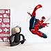 PMSMT Dessin animé Spiderman Stikers pour la décoration Murale vinyles Seul Homme libérer des compétences papiers Peints Mural intérieur Chambre Enfants Chambre décor