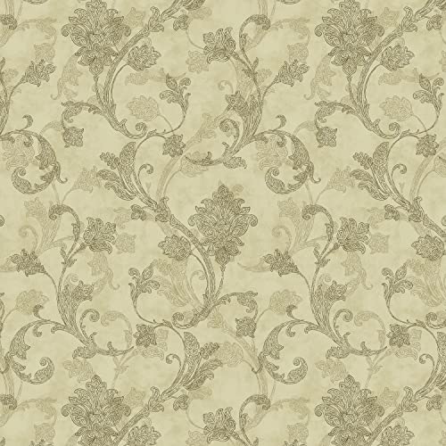 Stitch & Sparkle Jacobean Cream Fabric