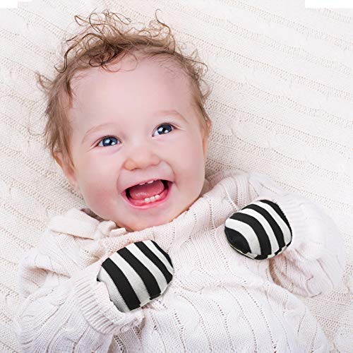 18 Pairs Of Newborn Baby Mittens Infant Toddler Gloves No Scratch Mittens Cotton Gloves For 0-6 Months Baby Boys Girls (Mixed Color) #TOP4