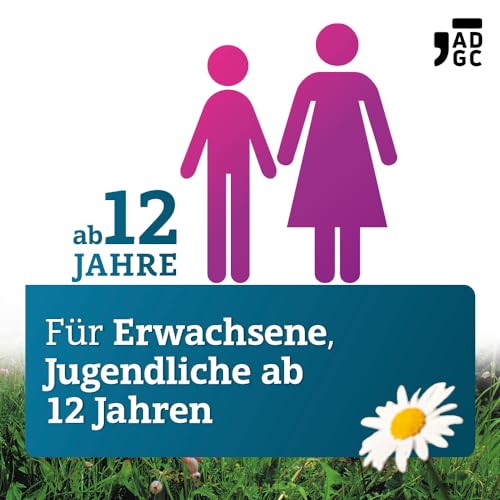 Desloratadin-ADGC® 5 mg - 20 Stück - Antiallergikum mit schneller & langanhaltender Wirkung bei Allergien - verursacht kaum Müdigkeit - lindert Juckreiz & Quaddeln bei Urtikaria - ab 12 Jahre