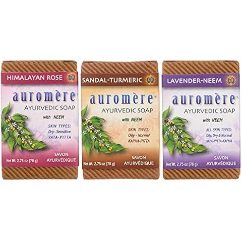 Auromere Ayurvedic Soap Variety Pack Cover