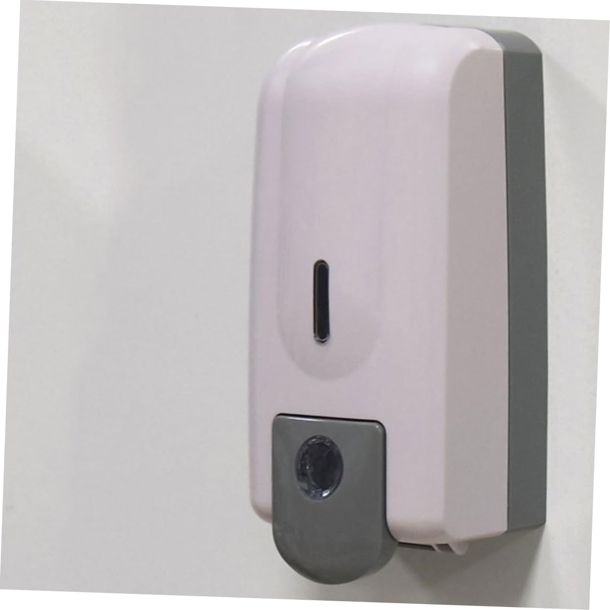 WOONEKY Contenitore Sapone Liquido da Parete Dispenser Sapone Manuale Vuoto Ricaricabile Distributore per Shampoo Balsamo Bagno Casa Hotel